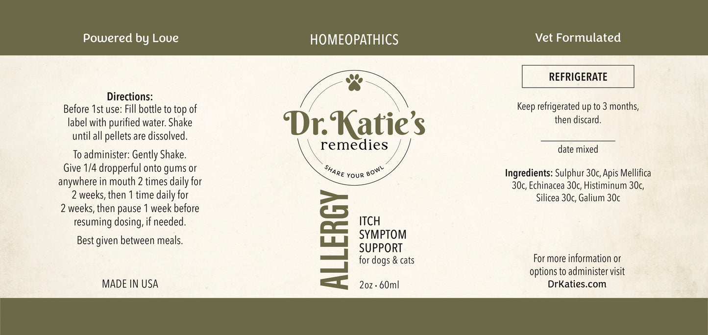 Allergy - Itch Symptom Support